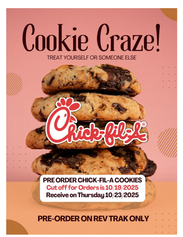 Chick-Fil-A cookie fundraiser