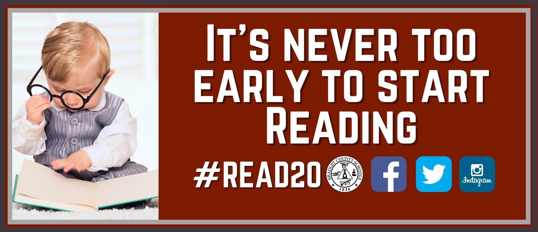It's never too early to read