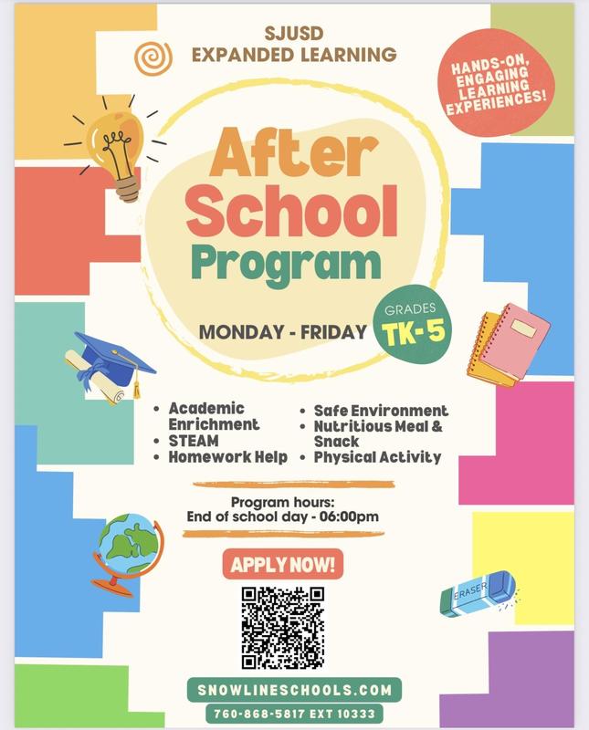 Baldy Mesa ExL After School Program Application (not currently enrolled) Featured Photo