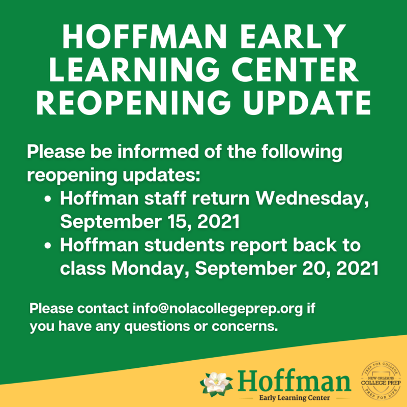 Hoffman Reopening Update Featured Photo