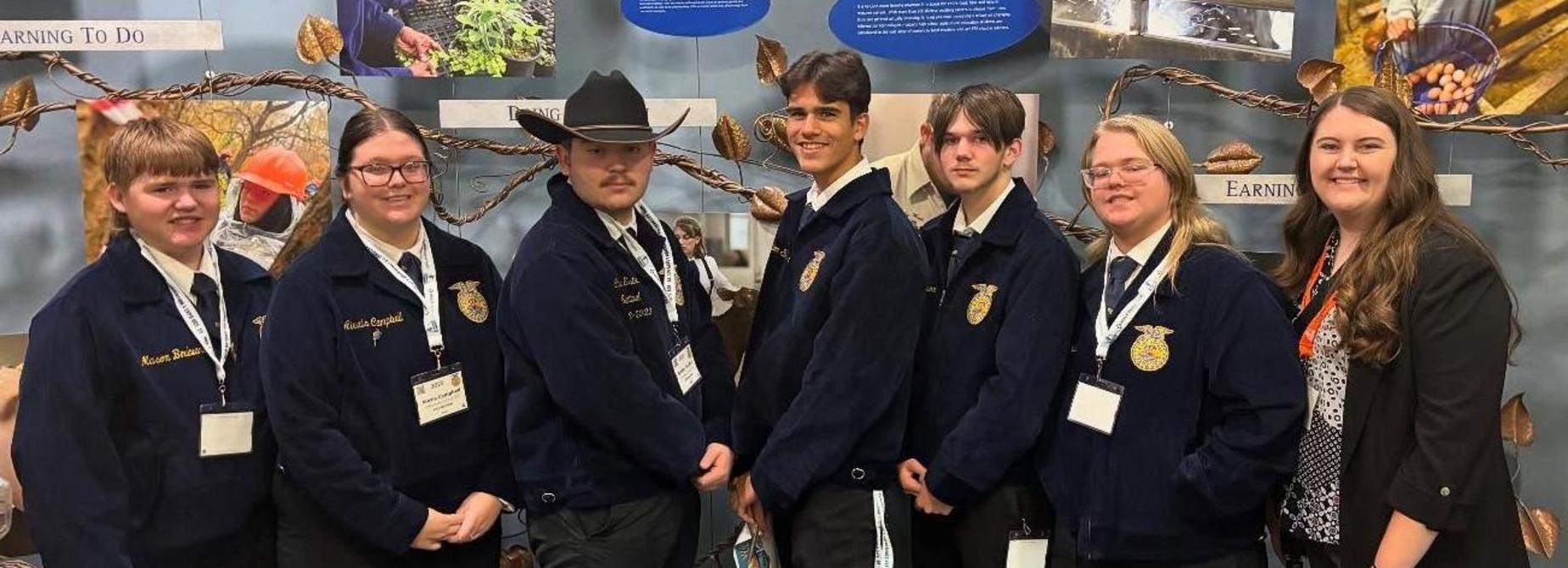 Cheatham County Central High School FFA students