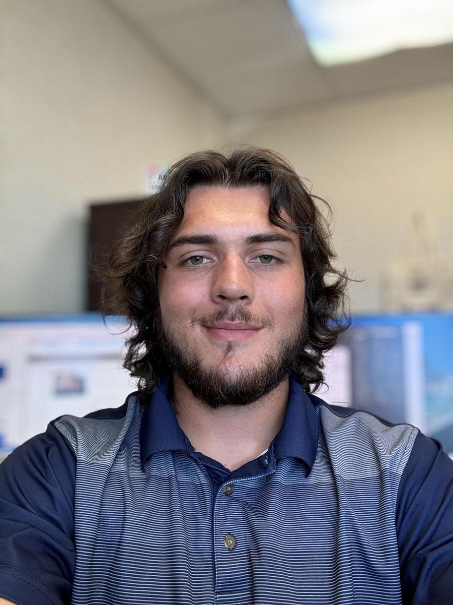 Man smiling