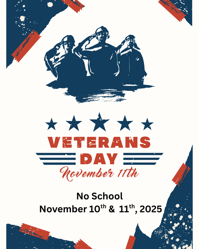 No School - Veterans Day Thumbnail Image
