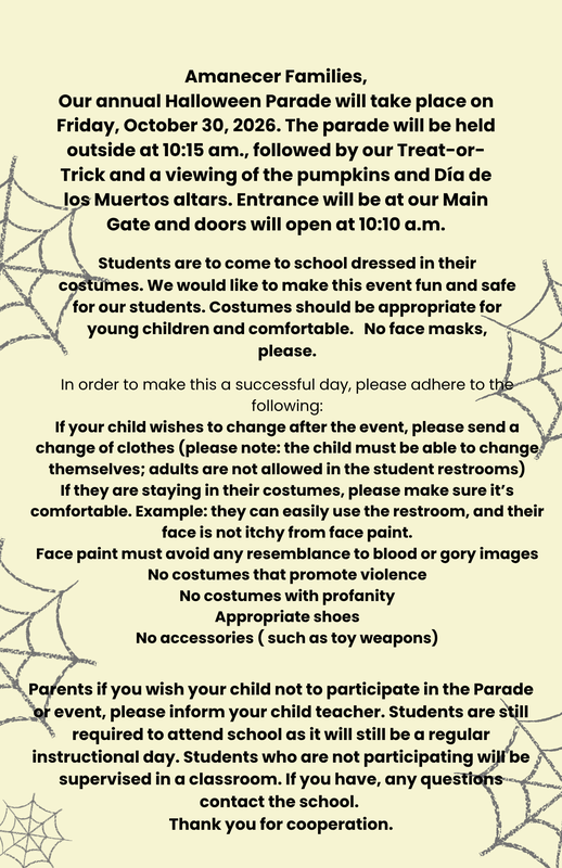 Halloween Flyer English