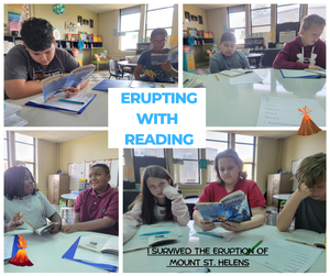 reading books