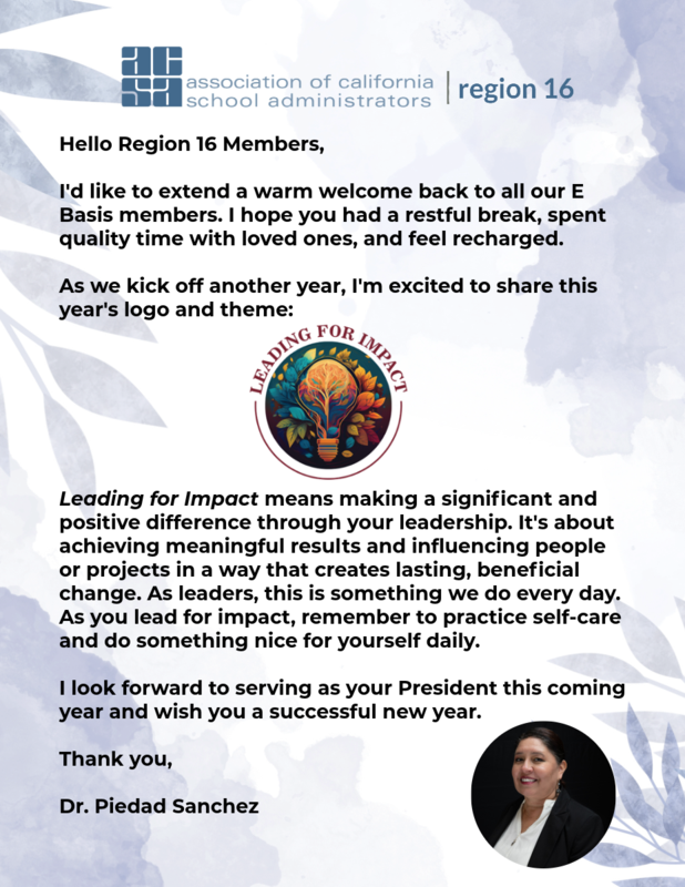 President's Message