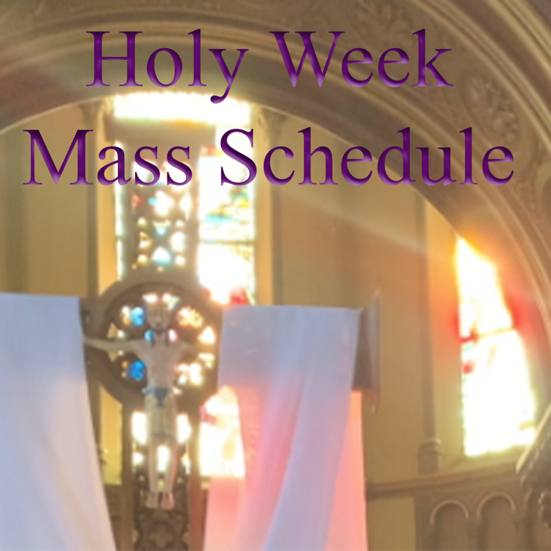 Our Holy Week Schedule > Featured Photo