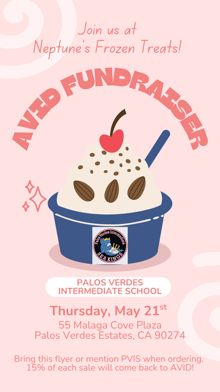AVID Fundraiser 5-21-26