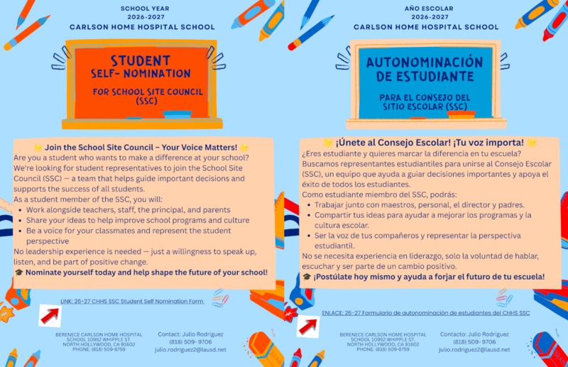 Student Ballot Flyer