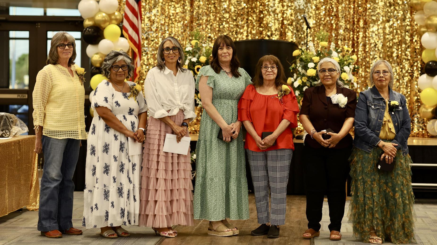Seminole ISD retirees recognized at the annual employee banquet