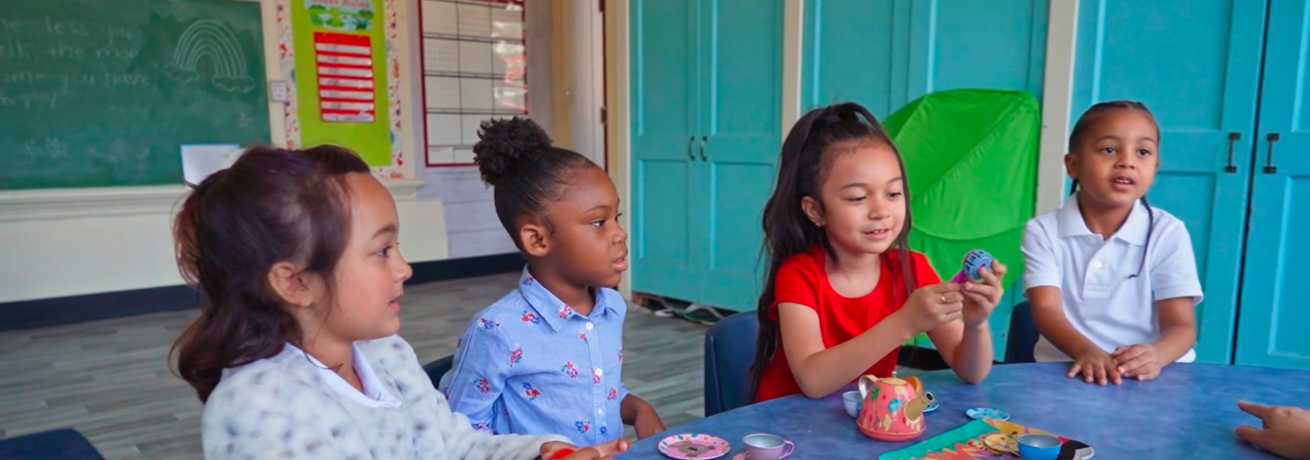 Kids in Classroom