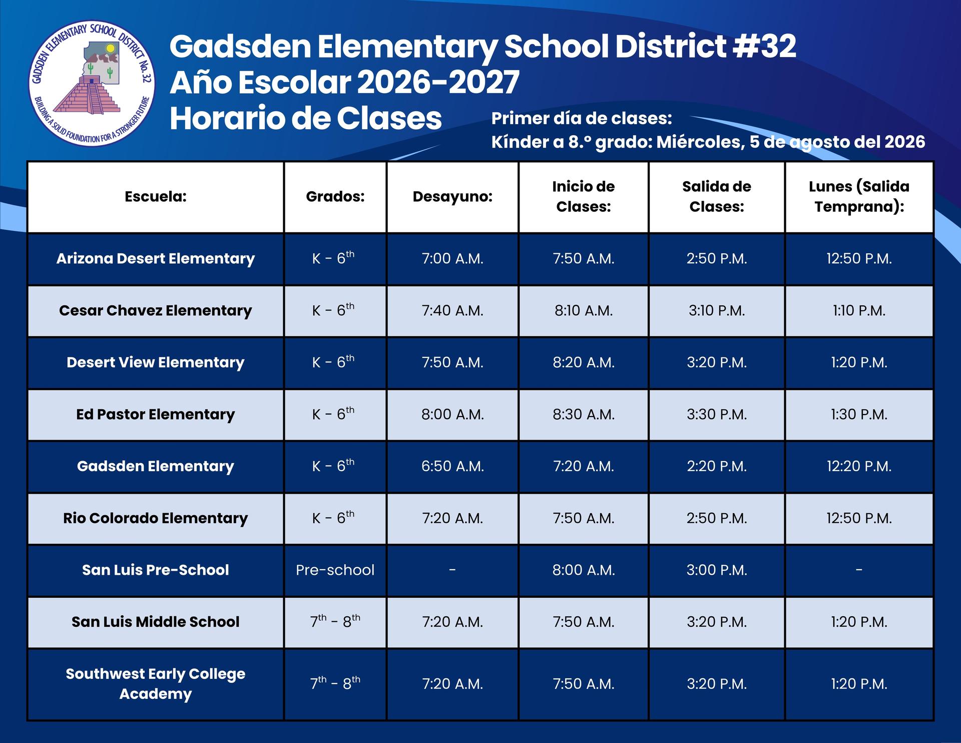 Horario