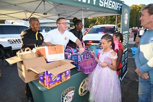 Sheriff Bryant “Wally” Jones and the Pike County Sheriff’s Office Team partnered with Keith White Ford to support and secure this year’s Trunk or Treat event.