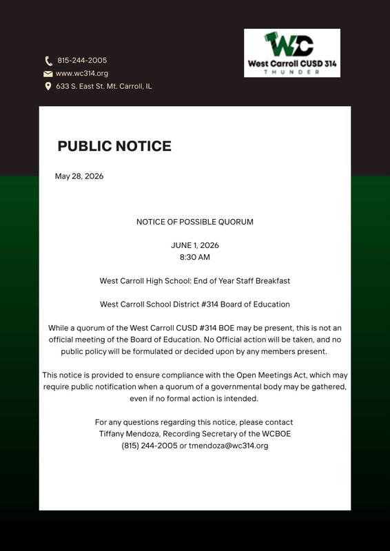 Public Notice