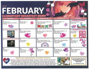 february breakfast menu