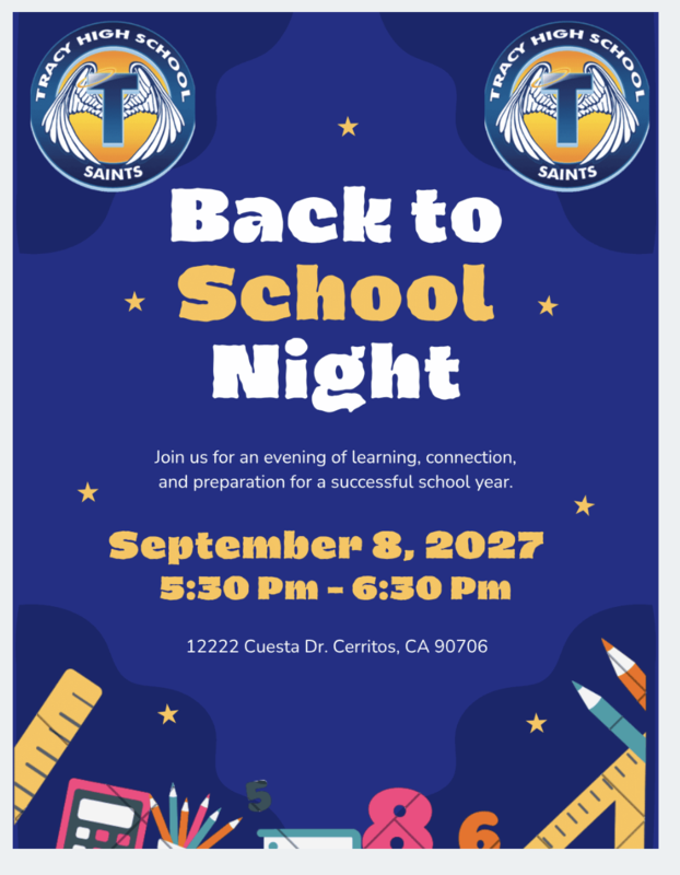 2026 Back to School Night