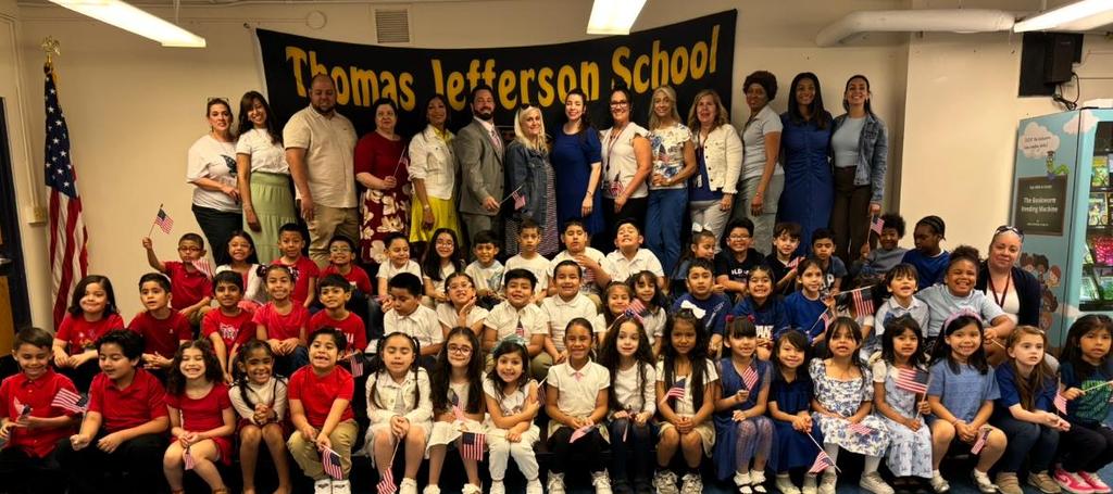 Jefferson School students and faculty