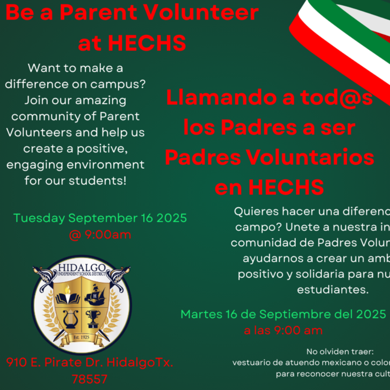 Parent Volunteer Meeting