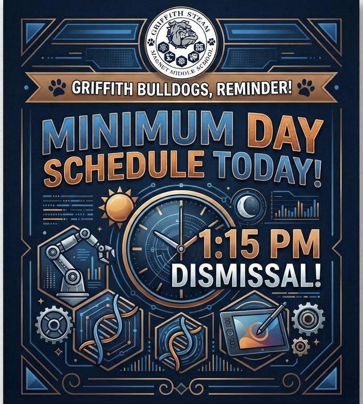 Minimum Day 10/16/26 Dismissal at 1:15pm Featured Photo