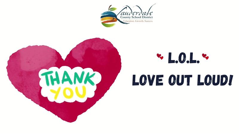Love Out Loud Volunteer Effort