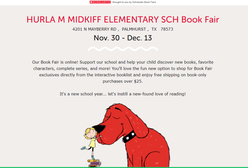 Virtual Scholastic Book Fair!