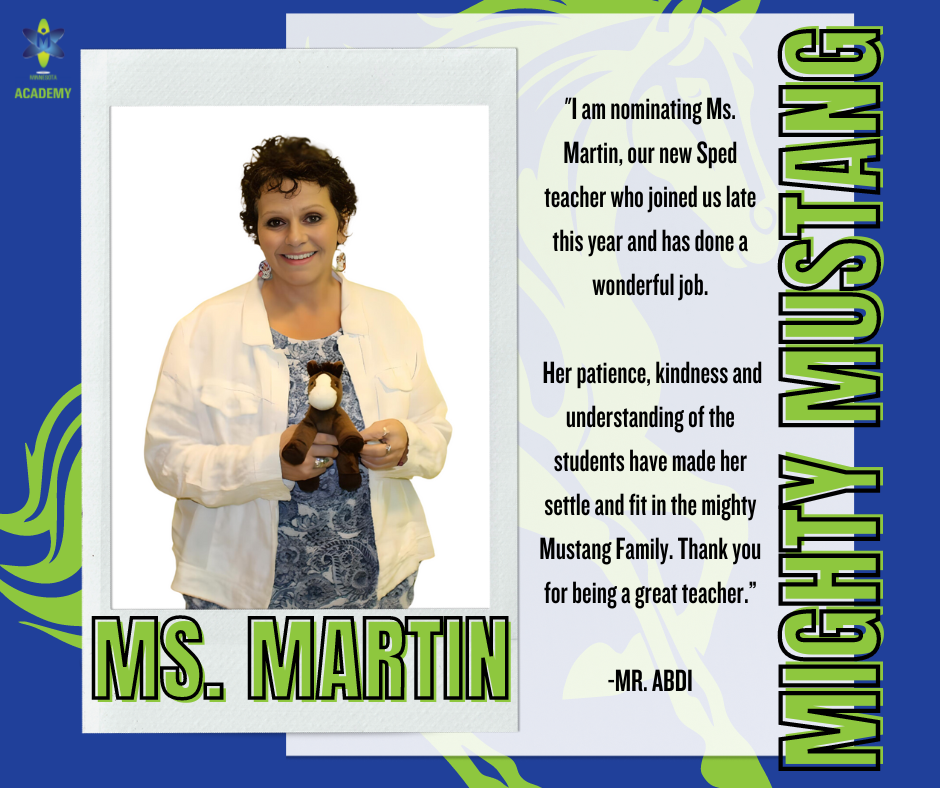 Mighty Mustangs of the Week