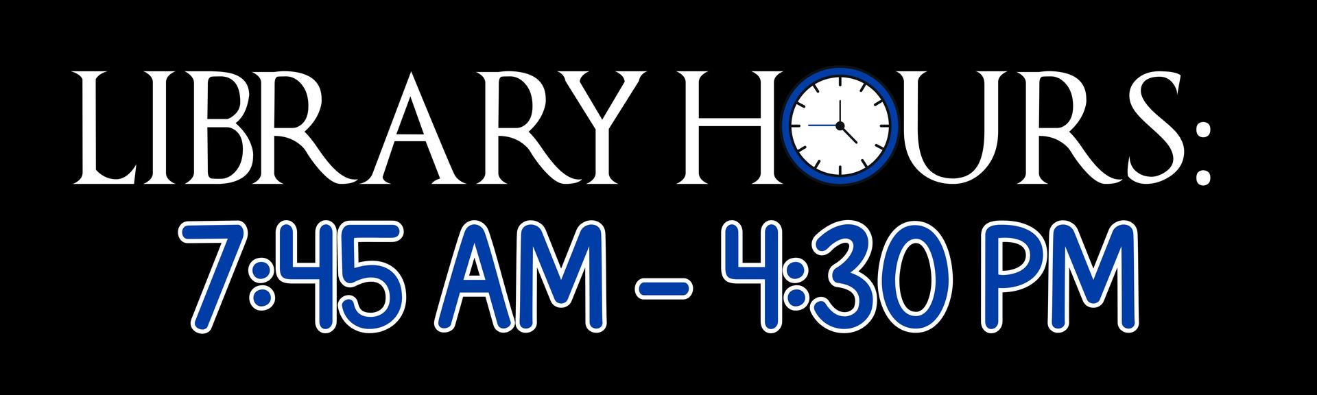 hours for library