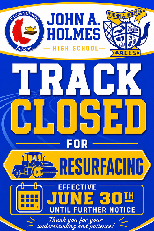 JAH track closed for resurfacing