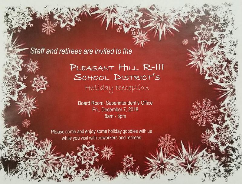 District Holiday Reception