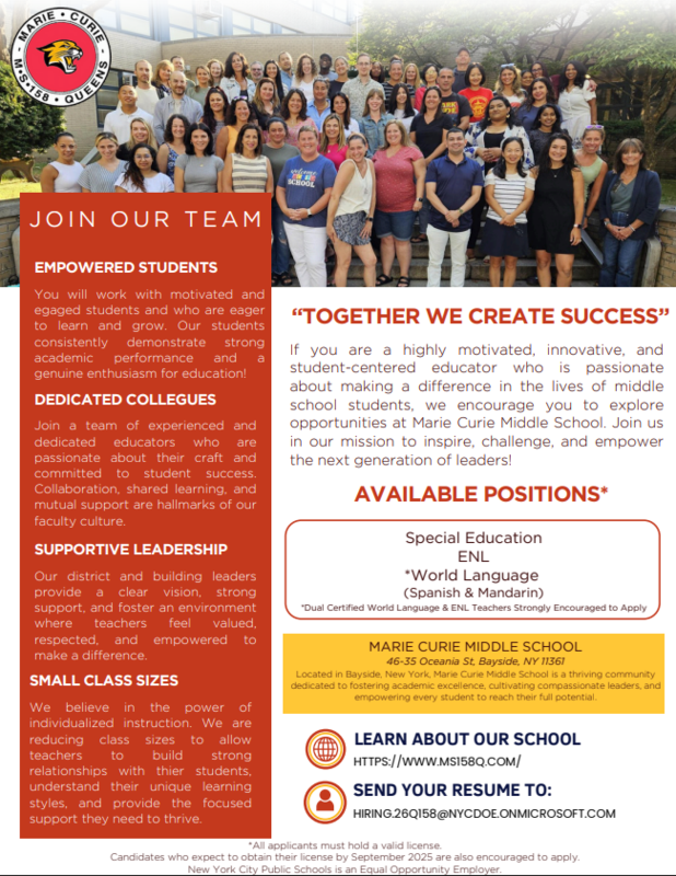 flyer for hiring fair