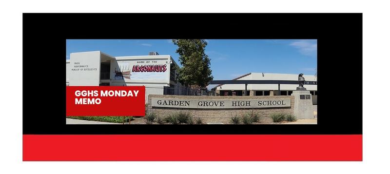 GGHS Monday Memo Featured Photo