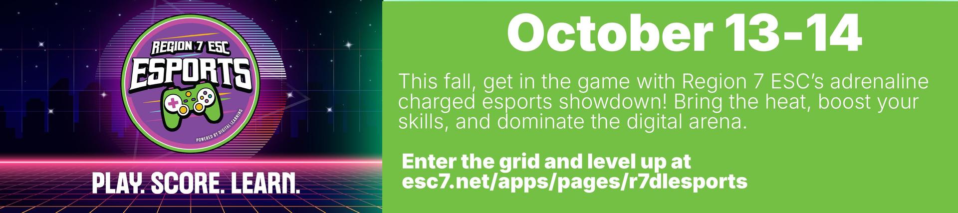 Fall eSports web banner