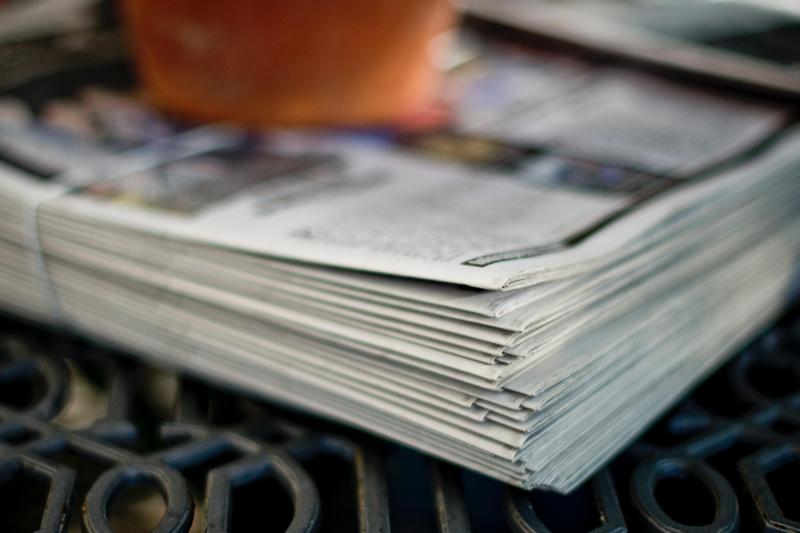 newspaper image