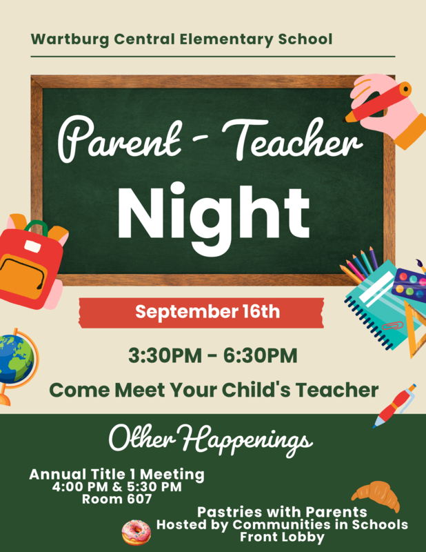 Parent Teacher Night Flyer