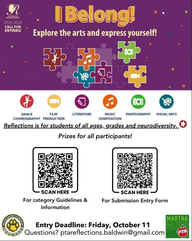 PTA Reflections Contest