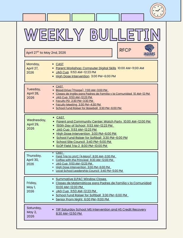 Weekly Bulletin