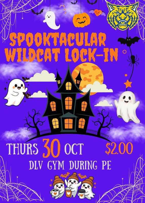 SPOOKTACULAR WILDCAT LOCK-IN