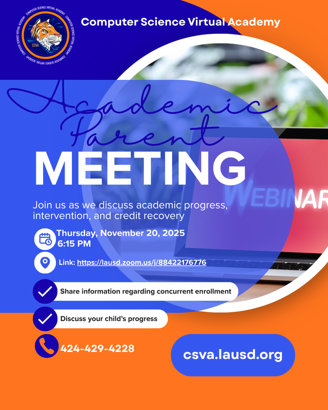 Academic Parent Meeting