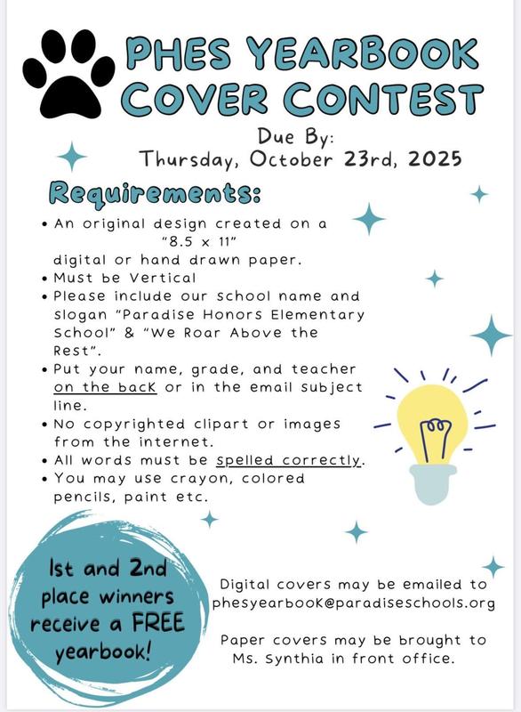 Yearbook Cover Contest!