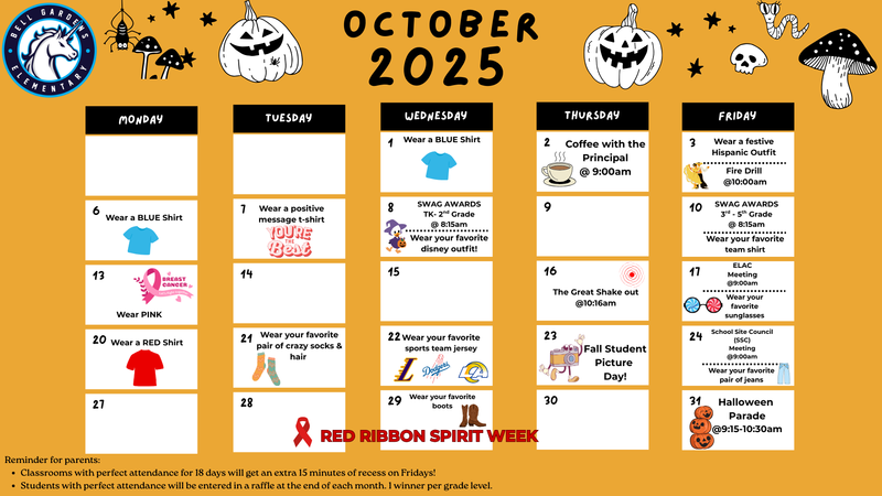 October bulletin