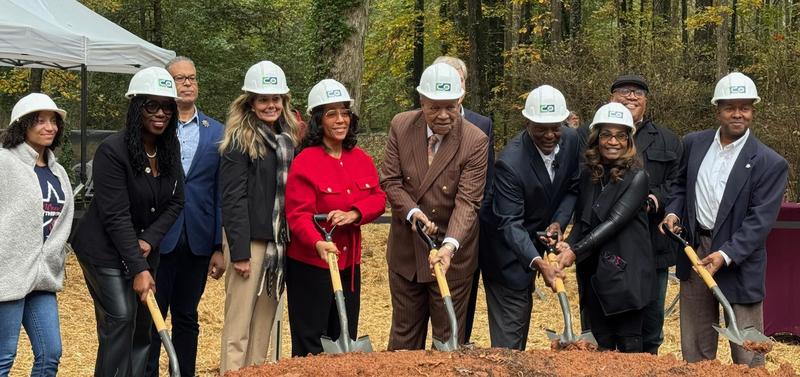 Groundbreaking Ceremony for the Roderick Gay Botanical Garden