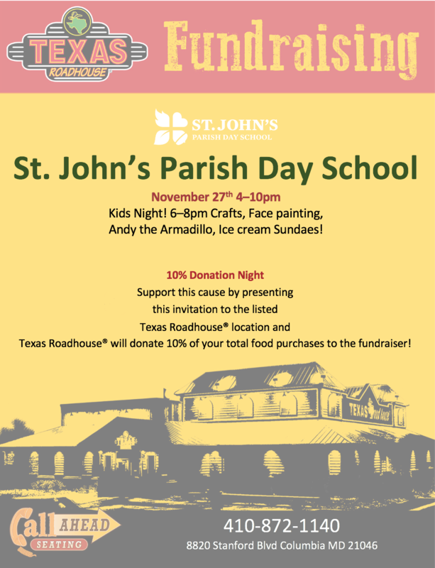 PA Dine Out: Texas Roadhouse flyer Thumbnail Image