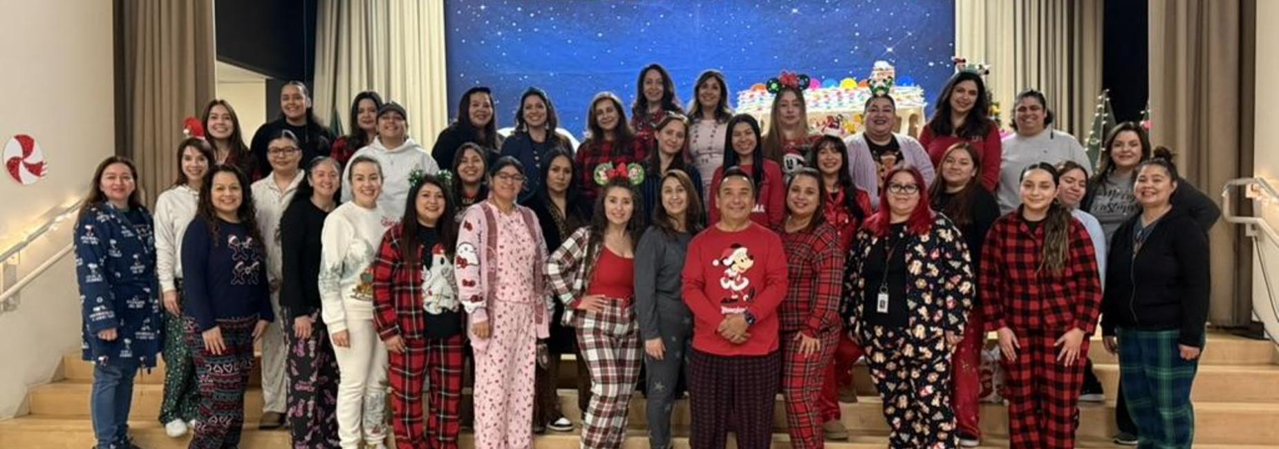 Willow winter celebration with our staff