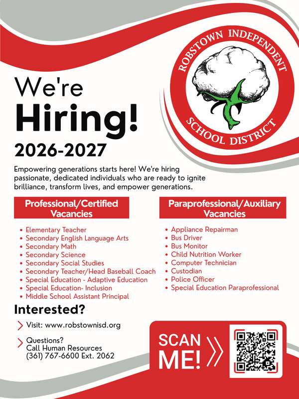We're hiring graphic