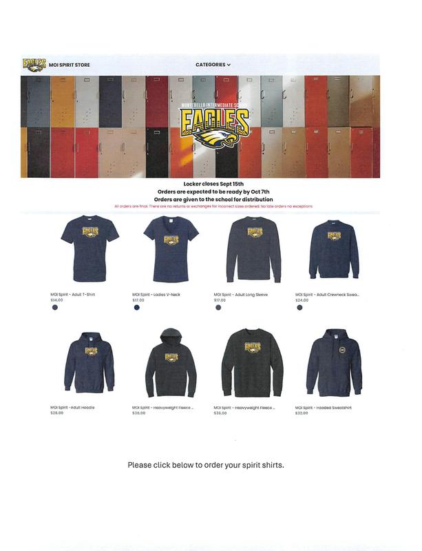 Order your spirit shirt