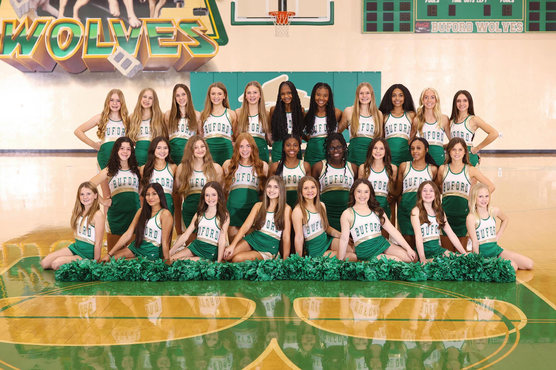 Buford Basketball Cheerleading