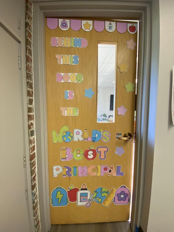 Door Decor for Principal