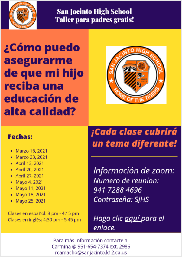 Taller para padres