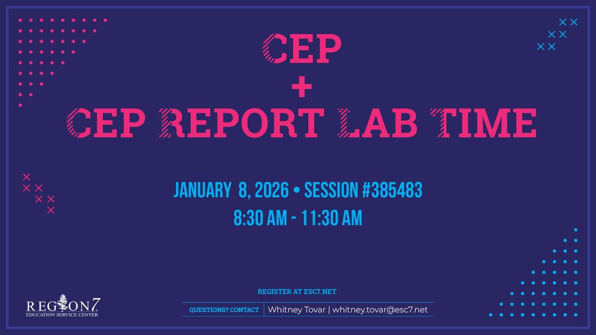 CEP Report Lab Time