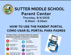 Parent Portal Workshop September 4 at 8:30 AM